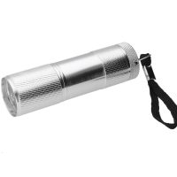 Mini LED zseblámpa - Ezüst