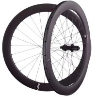 CSC Ultrakönnyű szénszálas kerékszett 700C 60x25 mm - Tubeless - belső gumi nélkül, R13