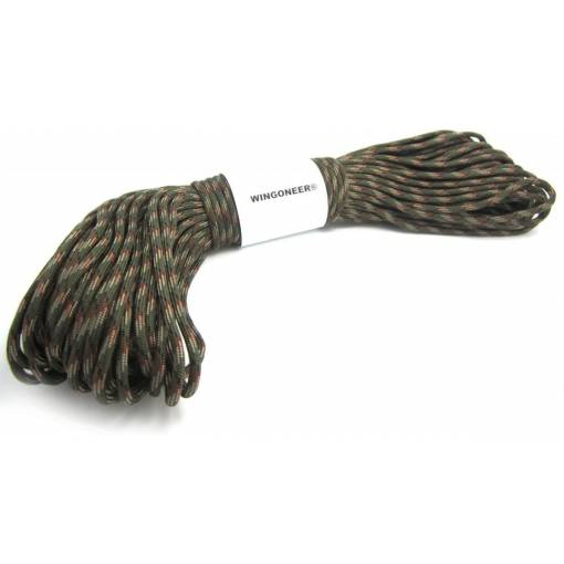 Foto - Paracord kötél Type 550 Type III - Oliva zöld, 30 méter