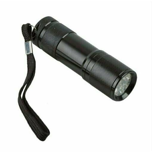 Foto - Mini LED zseblámpa - Fekete