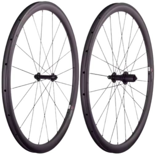 Foto - CSC Ultrakönnyű karbon kerék szett 700C 38x25mm - Clincher - belsővel, R13